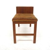 Scandinavian teak telephone bench, Sweden, 1960