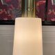 Pair of large modulable industrial lamps 1950.
