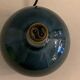 Virebent grey porcelain ball lamp foot