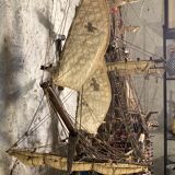 Model of a Royal Navy ship
