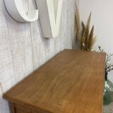 Vintage sideboard with "moustache" base