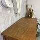 Vintage sideboard with "moustache" base