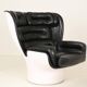 Elda Chair and Ottoman by Joe Colombo for Comfort, Italy, 1970s