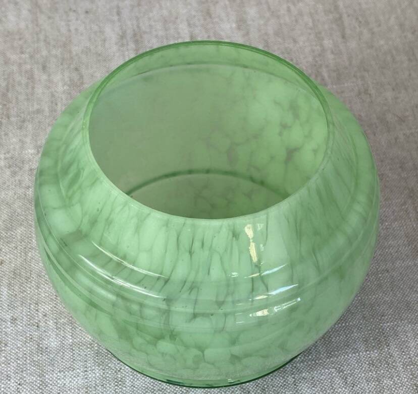 Art Deco glass globe