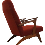 Fauteuil avec repose-pieds 'Vorchten'