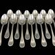 Christofle house model pearls 12 large table spoons