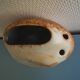ancienne bouquetière murale pièce unique vintage ceramic wall vase