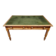 Bureau de centre époque Napoléon III en bois clair