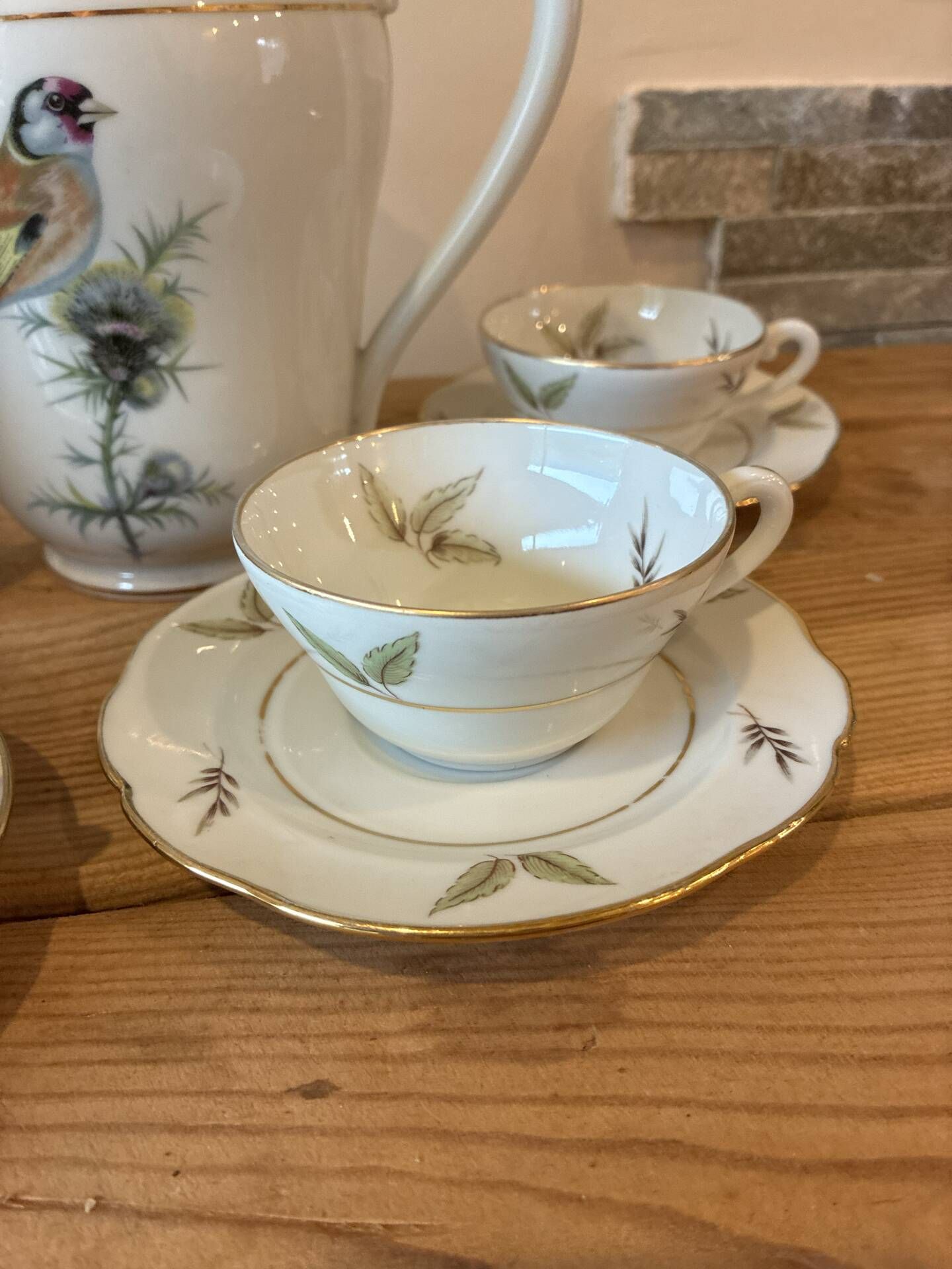 Coffee/tea service in Limoges porcelain – Chapus Frères – Oi decor