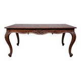 Regency dining table. Solid oak.
