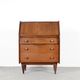 Vintage Danish Style Bureau / Cabinet In Afromosia By A. Younger