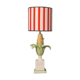 Ceramic corn lamp