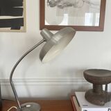 Flexible chrome metal desk lamp, 1970s