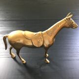 Brass horse
