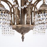 Crystal chandelier, France, 1940s