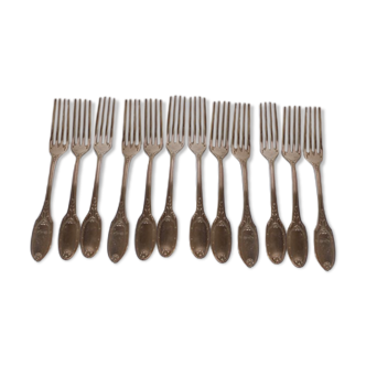 Christofle Silver Metal Forks