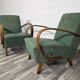 Set of Vintage Armchairs by Jindrich Halabala, 1940s