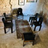 Set of 10 "121" chairs, Afra and Tobia Scarpa design for Cassina, 1965