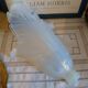 Antique Art Deco wall sconce in opalescent glass, Ezan France