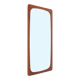 Fully restored mid-century teak mirror / Danish Modern design / 1960s