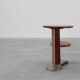 Table d'appoint moderniste Art déco à deux niveaux, France vers 1925