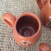 Series of 5 coffee cups