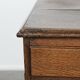 18th-century English antique oak commode