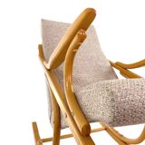 Vintage rocking chair by michael thonet for ton, 1960s