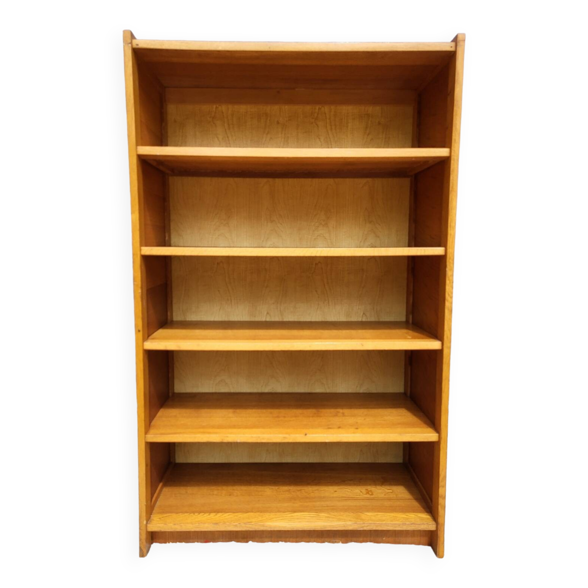 Vintage fixed bookcase 90x36
