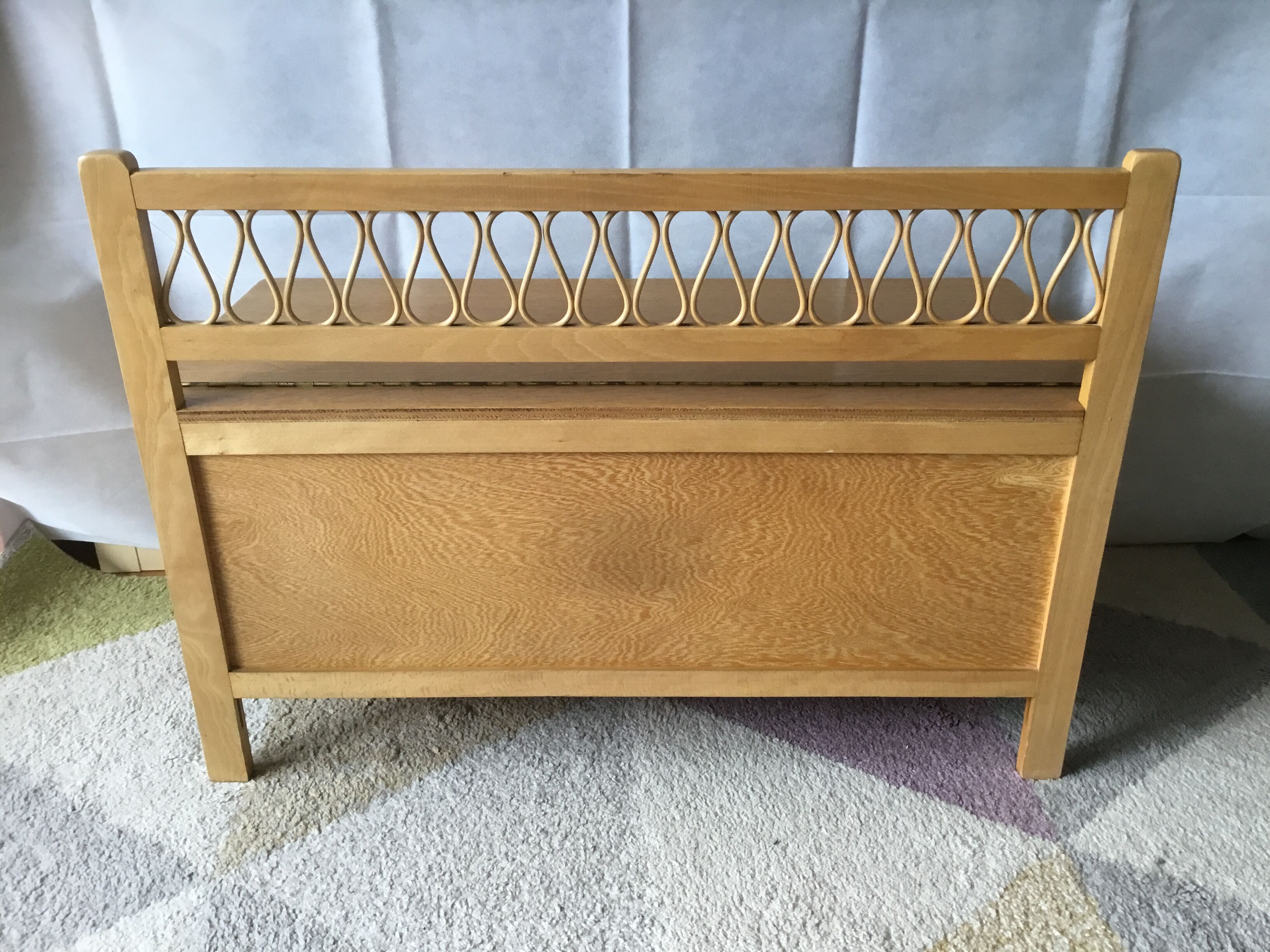 bench chest toy in oak  50/60