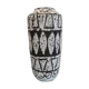 Vase Scheurich West Germany noir et blanc