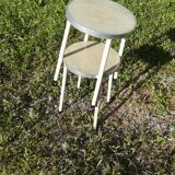 Pair of stools vintage formica
