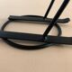 Metal and rattan skier candle holder Laurids Lonborg, 1960
