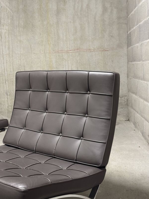 Fauteuil Barcelona Mies Van Der Rohe Knoll