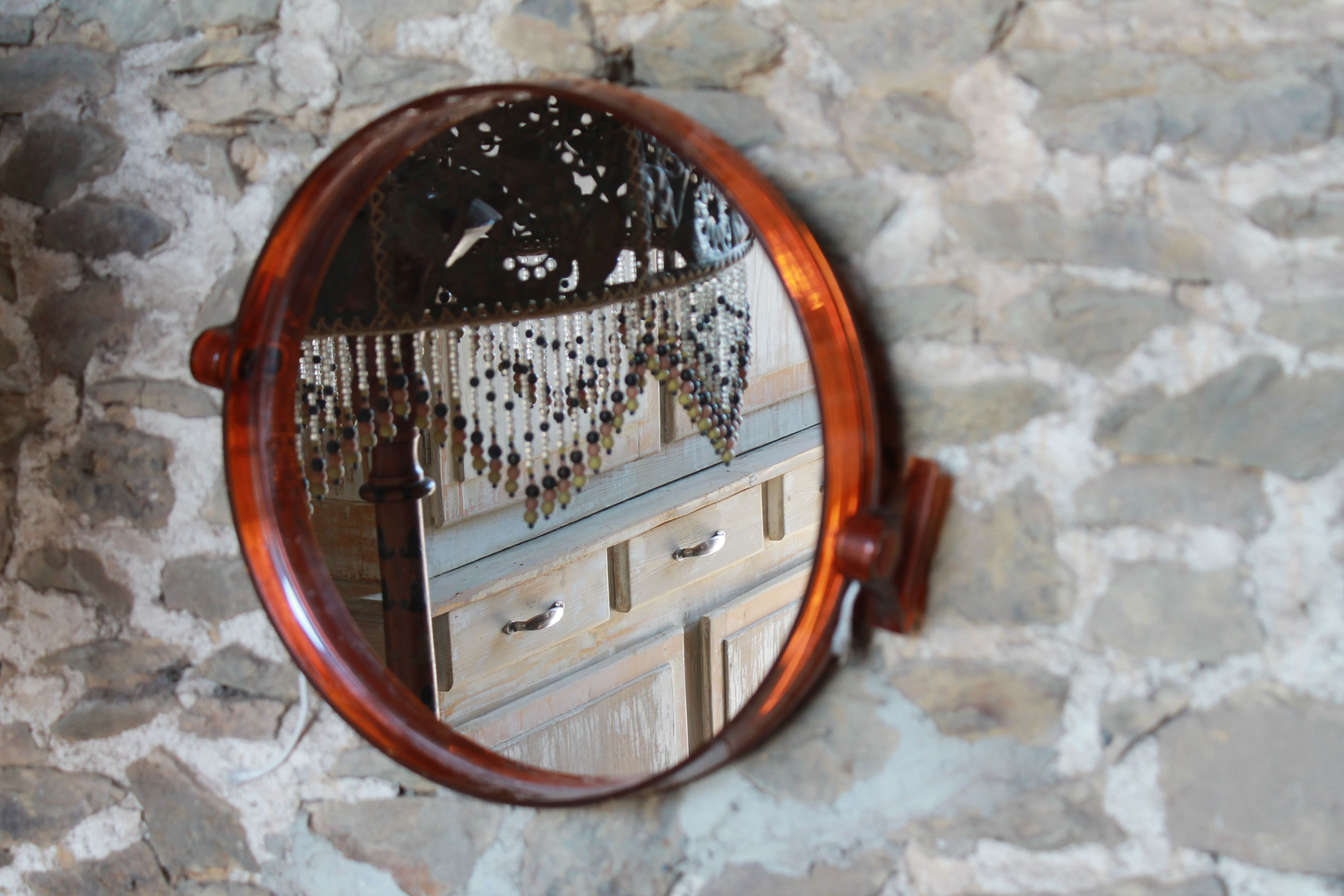 Vintage orange ice cream