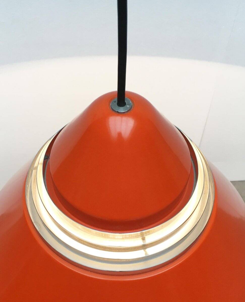 Vintage German Hanging Lamp Space Age Model 5535 by Alfred Kalthoff for Staff