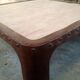 Low industrial metal & wood table