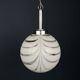 Lampe suspension en verre de Murano, Italie, années 1960