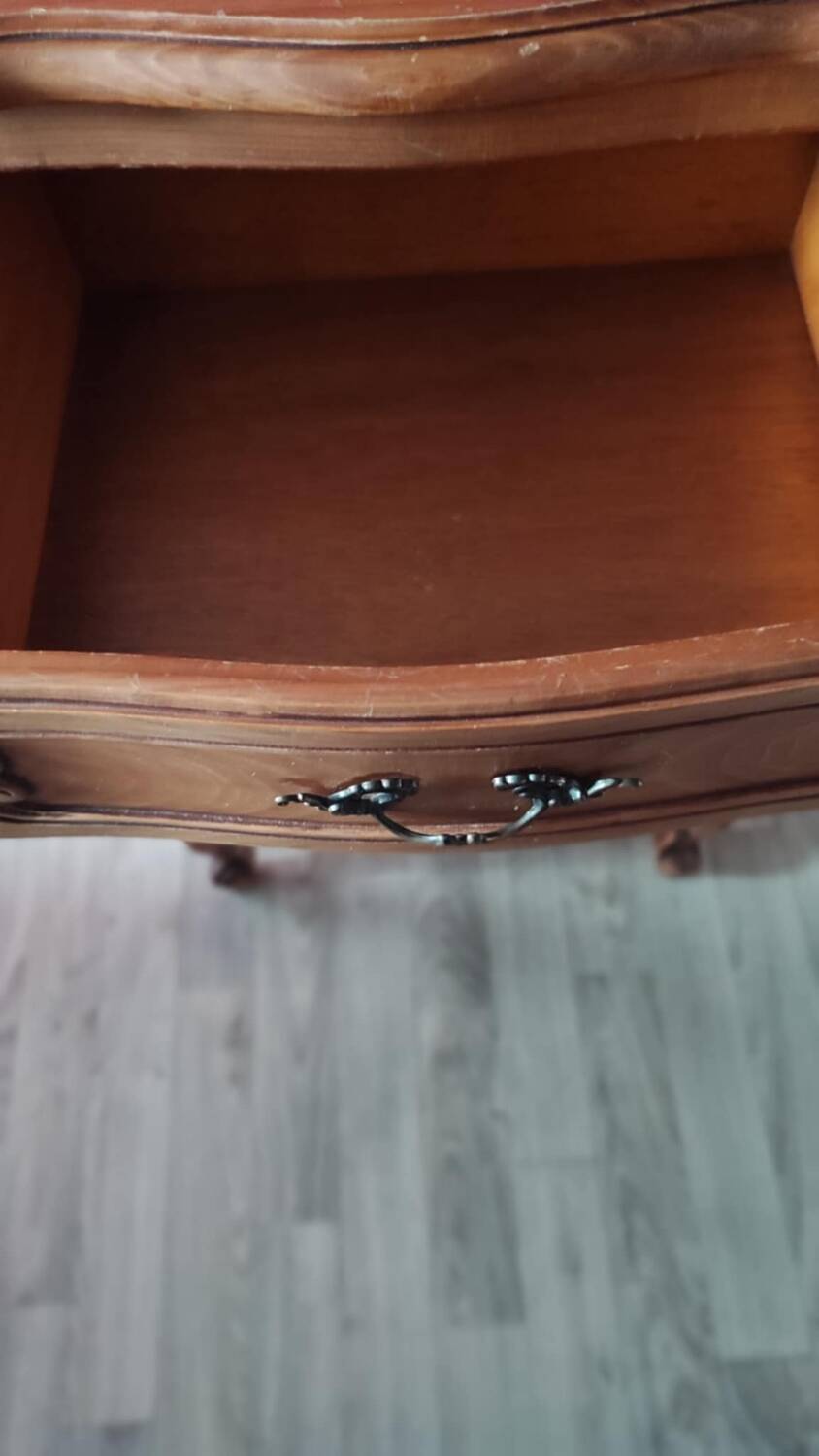 Vintage wooden chest of drawers storage unit