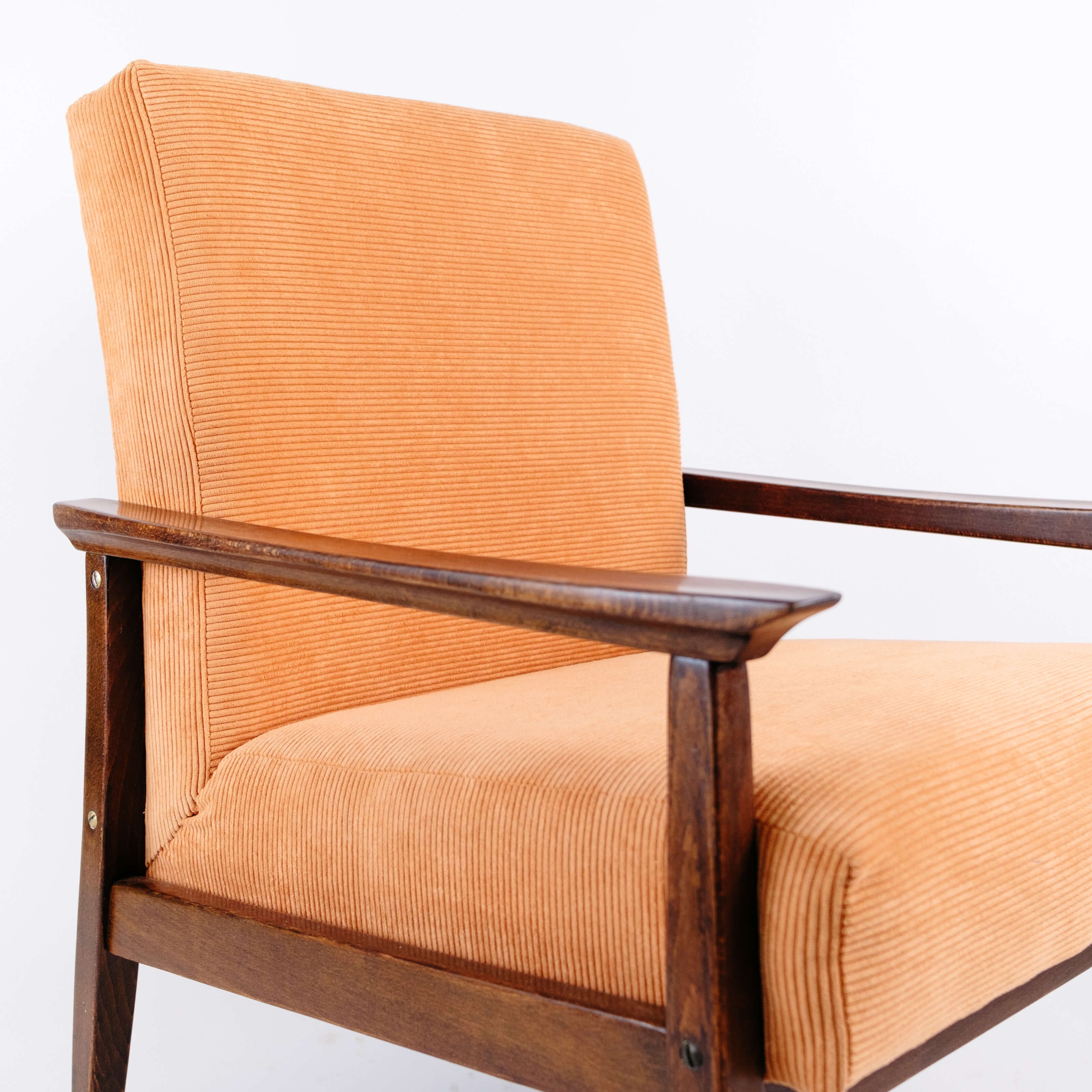 Fauteuil vintage Teracotta