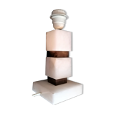 Pied de lampe marbre moderniste style art déco