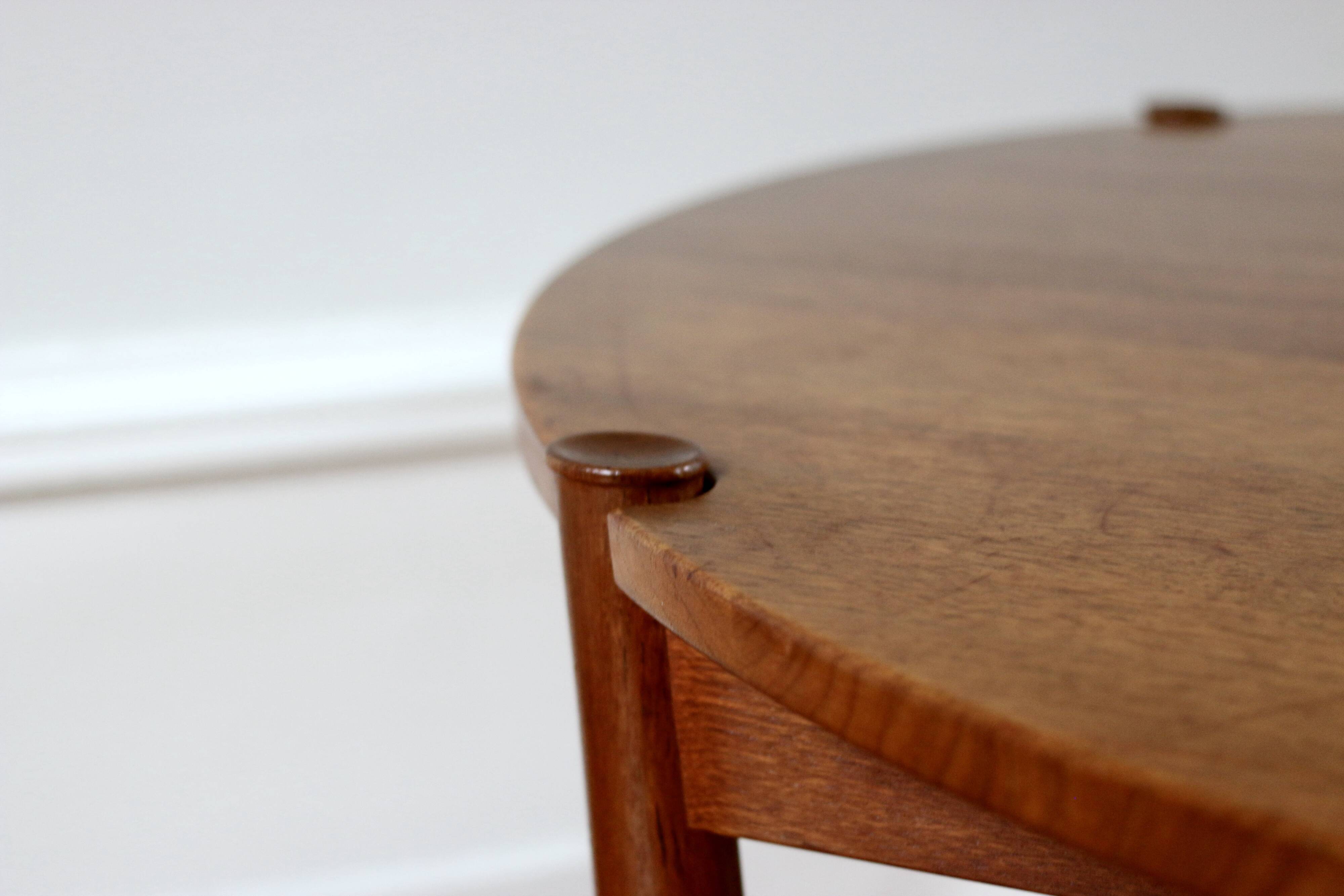 Scandinavian vintage teak coffee table Peter Hvidt and Orla Mølgaard, 1960s