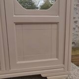 Beige art deco wardrobe