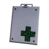 Old sheet metal medicine box