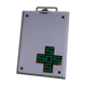 Old sheet metal medicine box