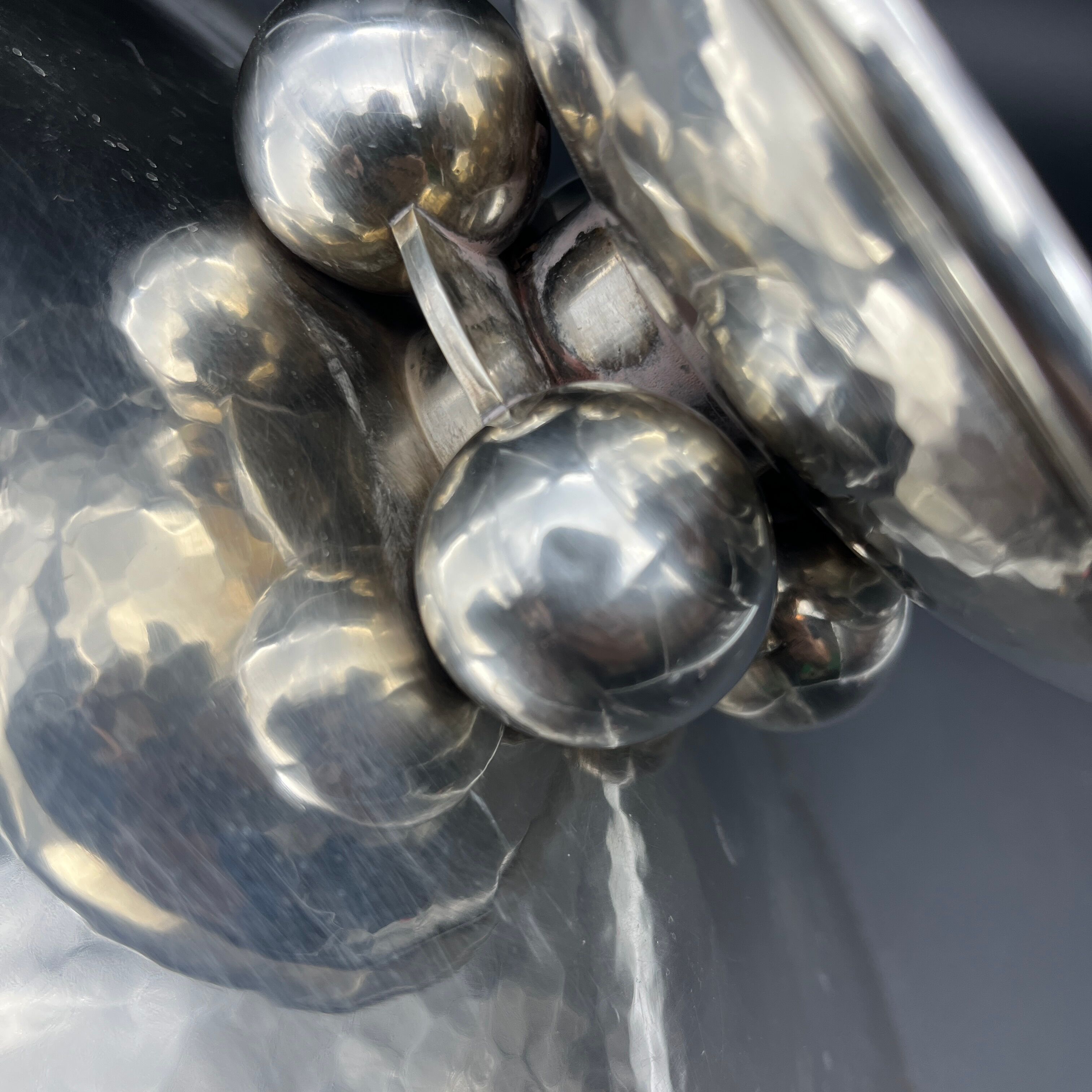 Modernist Art Deco Cup Luc Lanel for Christofle 1933 liner Normandie