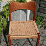 Ensemble de 6 chaises teck par Arne Hovmand Olsen pour Mogens Kold