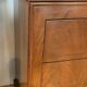 Commode coifeuse Louis Philippe en acajou et placage XIX siècle