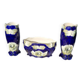 De Bruyn Fives Lille earthenware fireplace surround