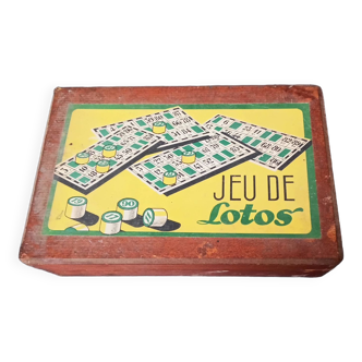 Boîte de jeux loto